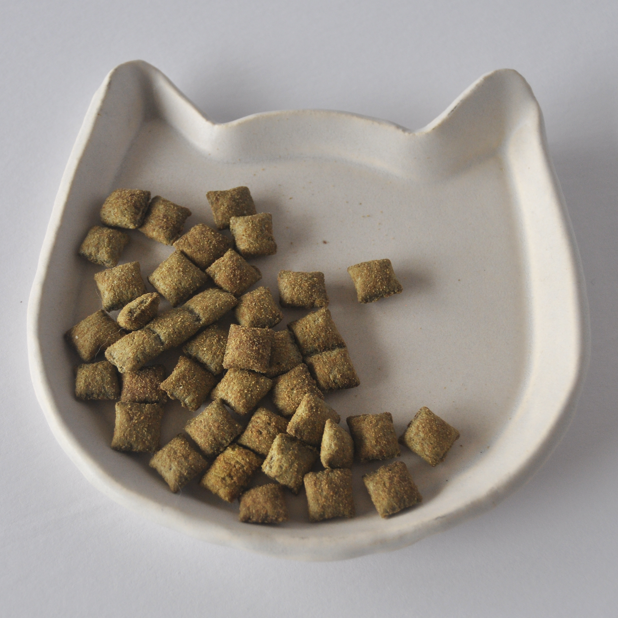 Ceramic modern cat dish