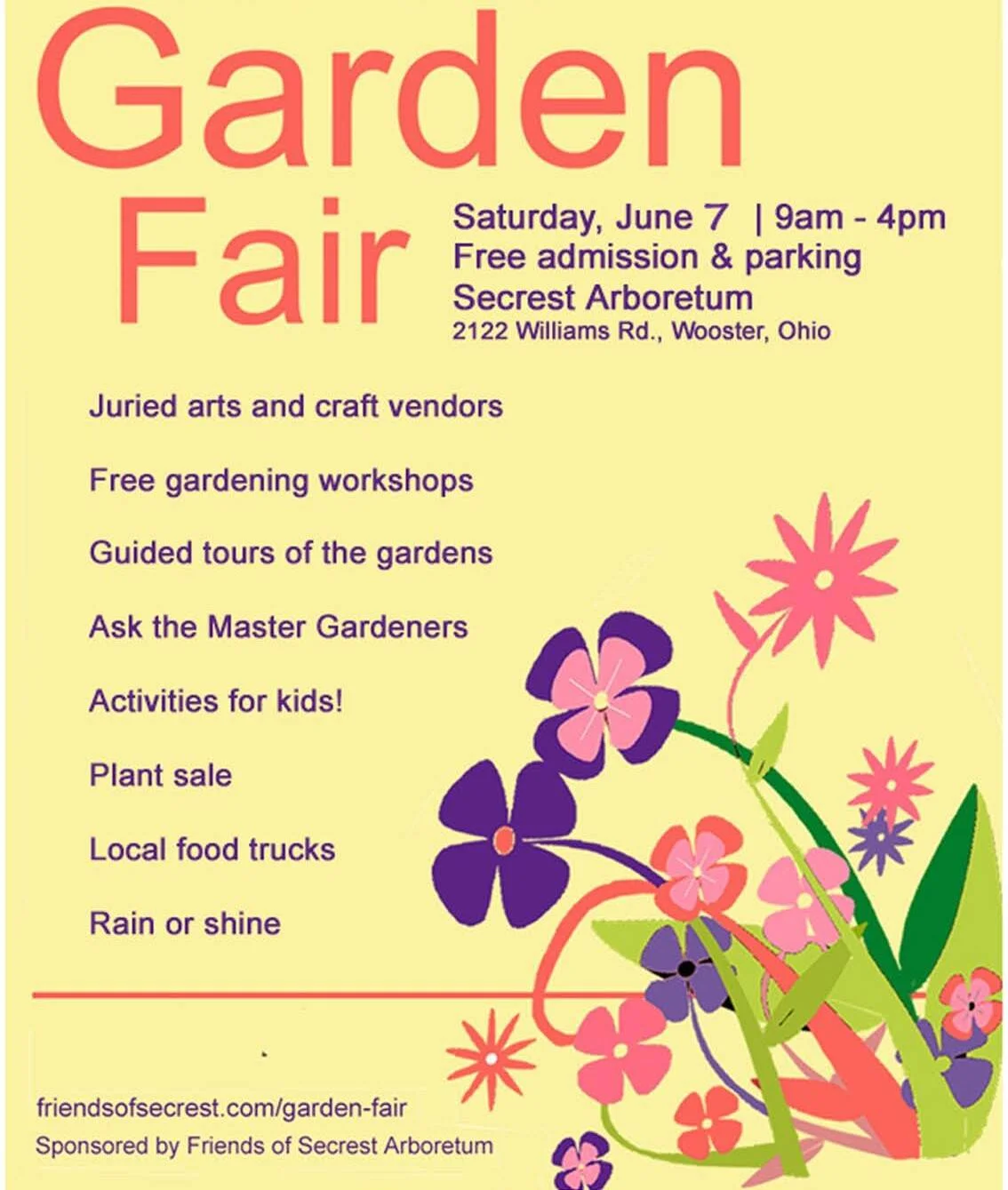 Secrest Garden Fair